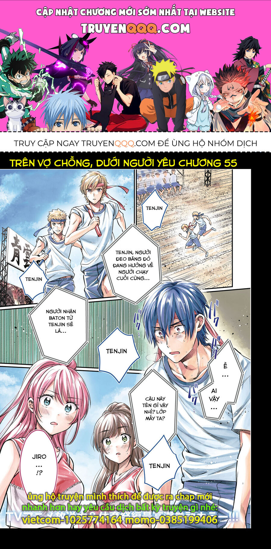 Trên Vợ Chồng, Dưới Người Yêu Chap 55 - Next Chap 56