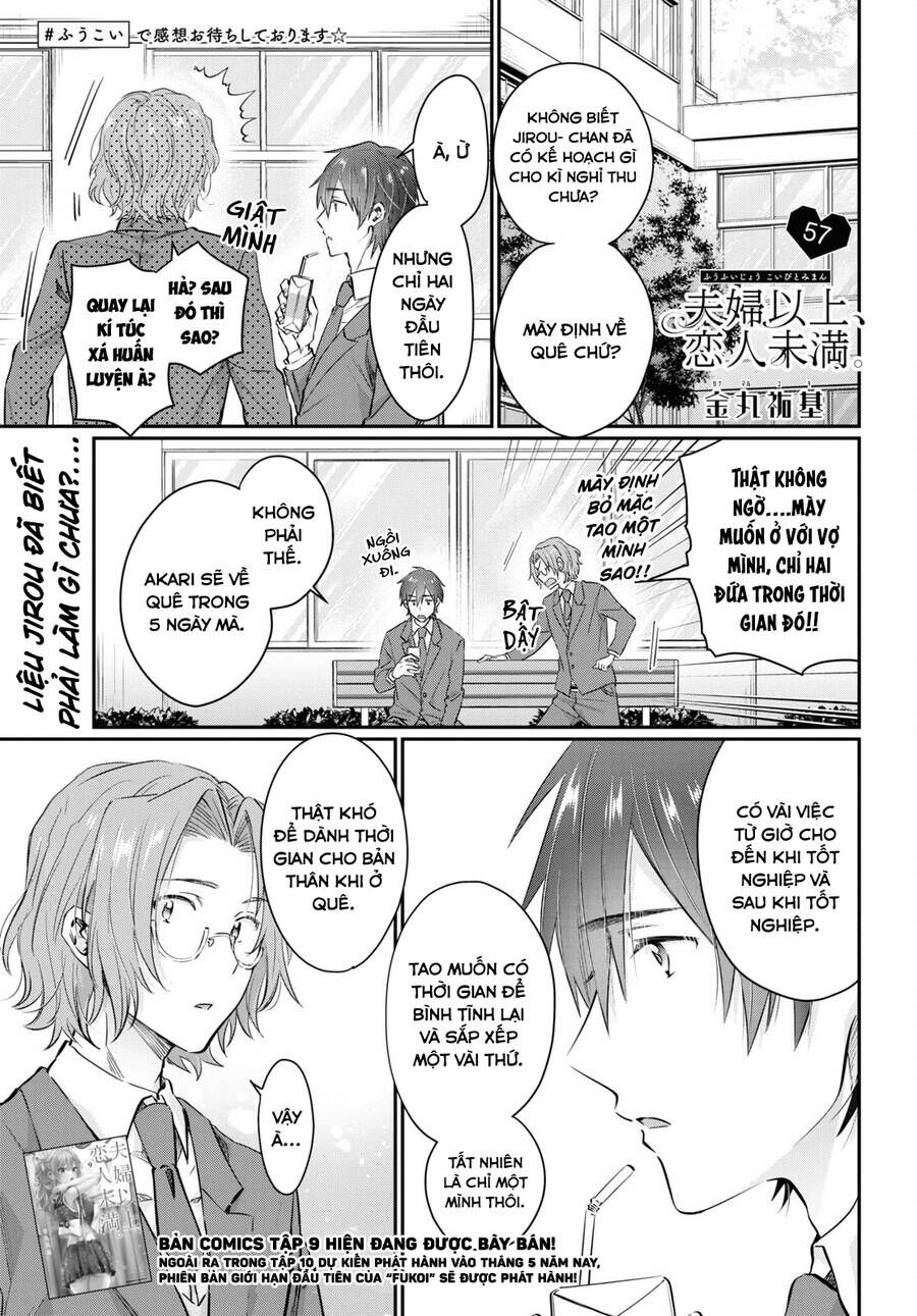 Trên Vợ Chồng, Dưới Người Yêu Chap 57 - Next Chap 58