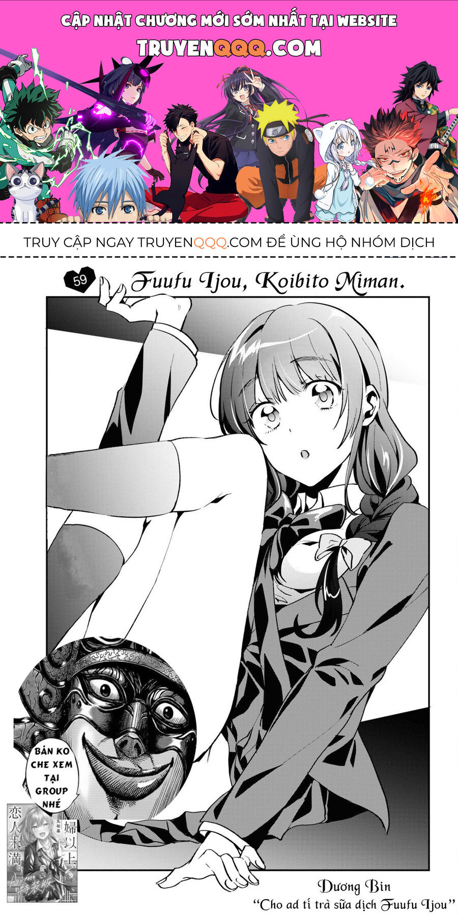 Trên Vợ Chồng, Dưới Người Yêu Chap 59 - Next Chap 60