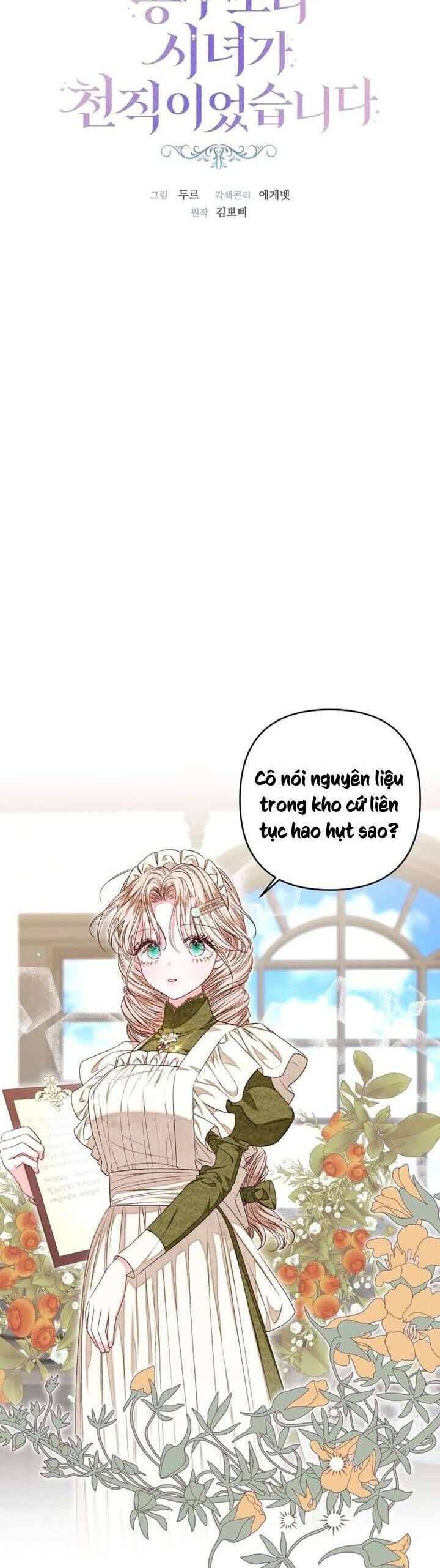 Trở Thành Hầu Gái Còn Hơn Làm Công Chúa Chap 40 - Next Chap 41