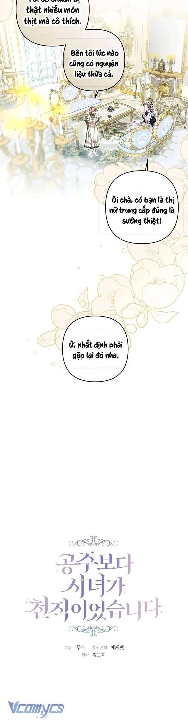 Trở Thành Hầu Gái Còn Hơn Làm Công Chúa Chap 41 - Next Chap 42