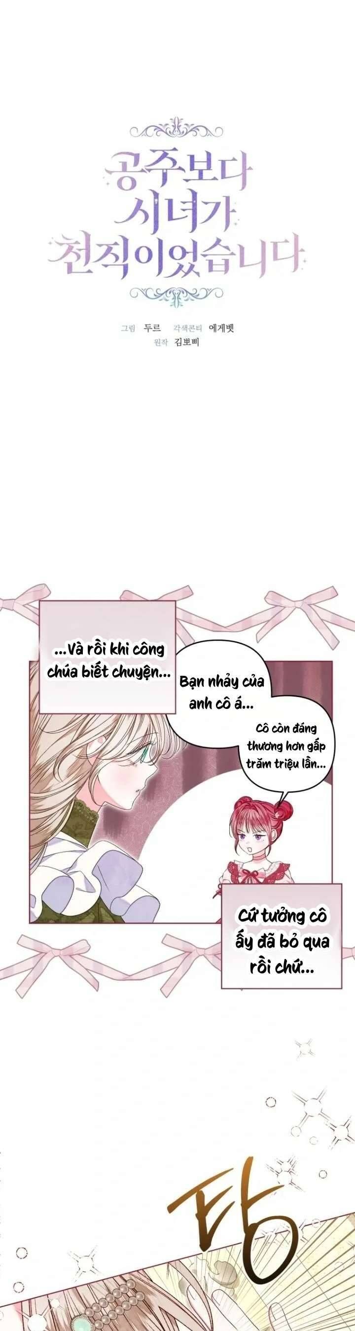 Trở Thành Hầu Gái Còn Hơn Làm Công Chúa Chap 52 - Next Chap 53