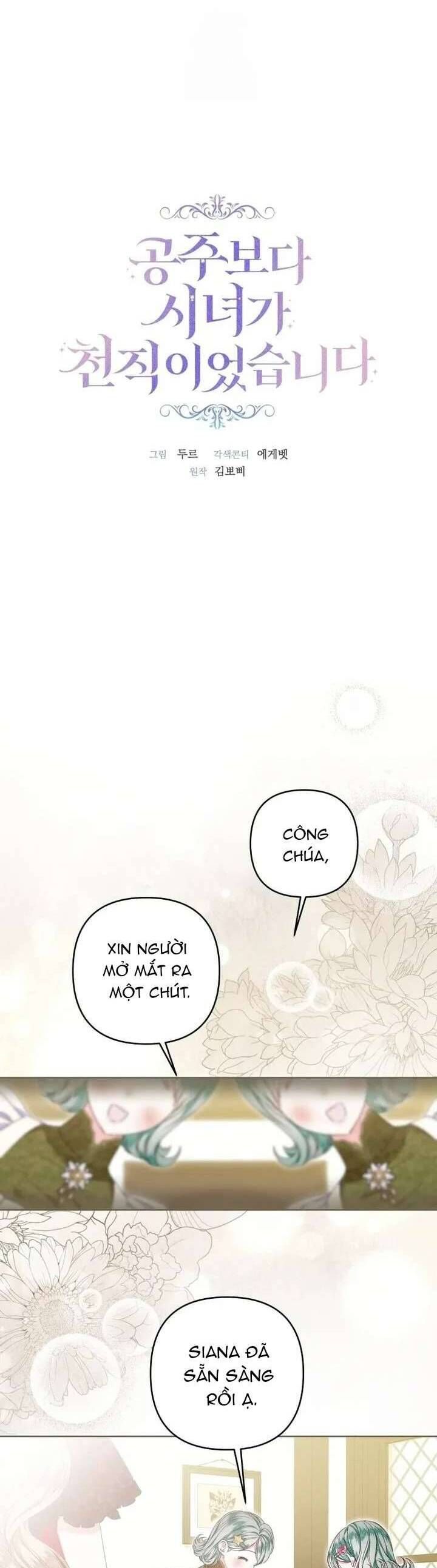 Trở Thành Hầu Gái Còn Hơn Làm Công Chúa Chap 55 - Next Chap 56