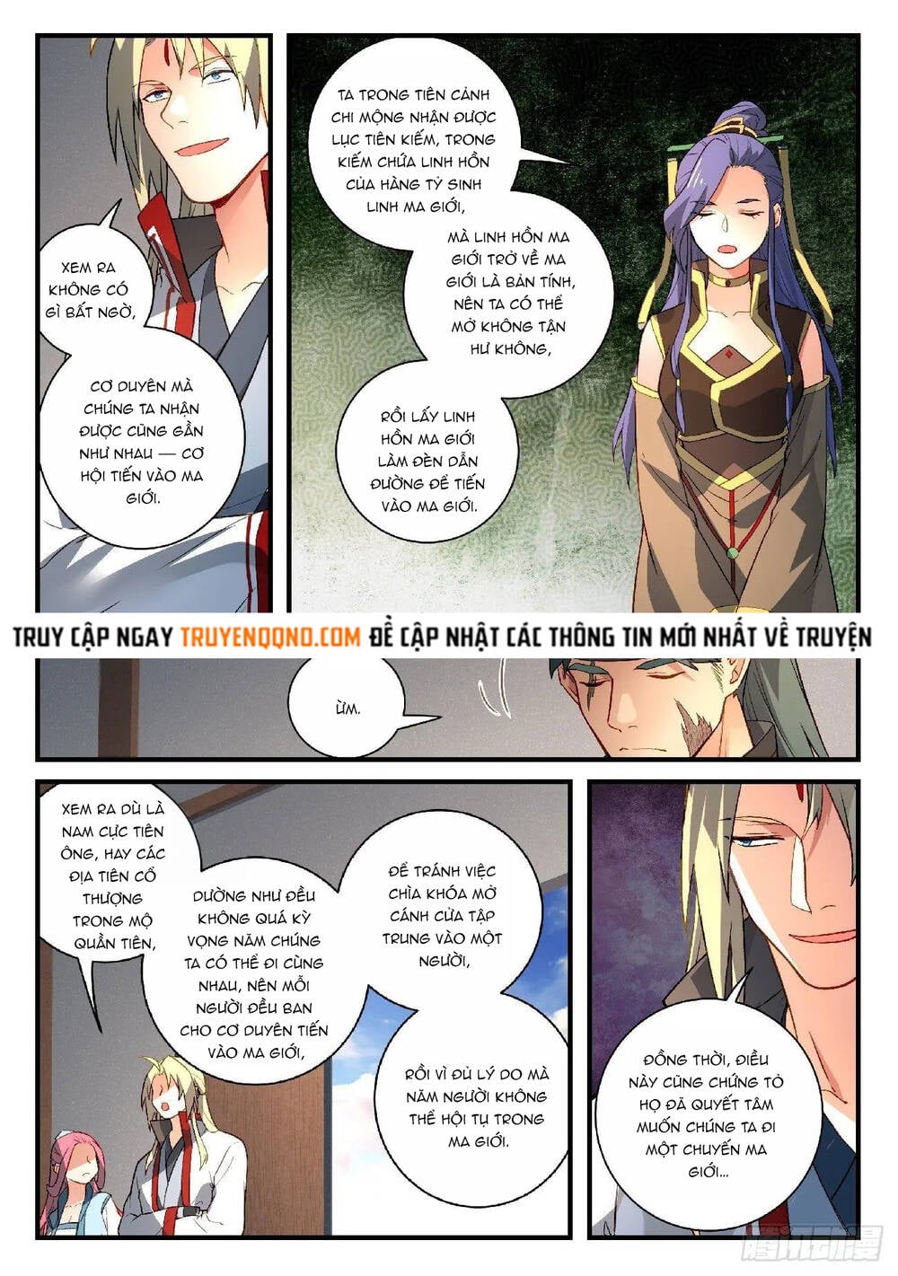 Trước Kia Có Tòa Linh Kiếm Sơn Chap 594 - Next Chap 595