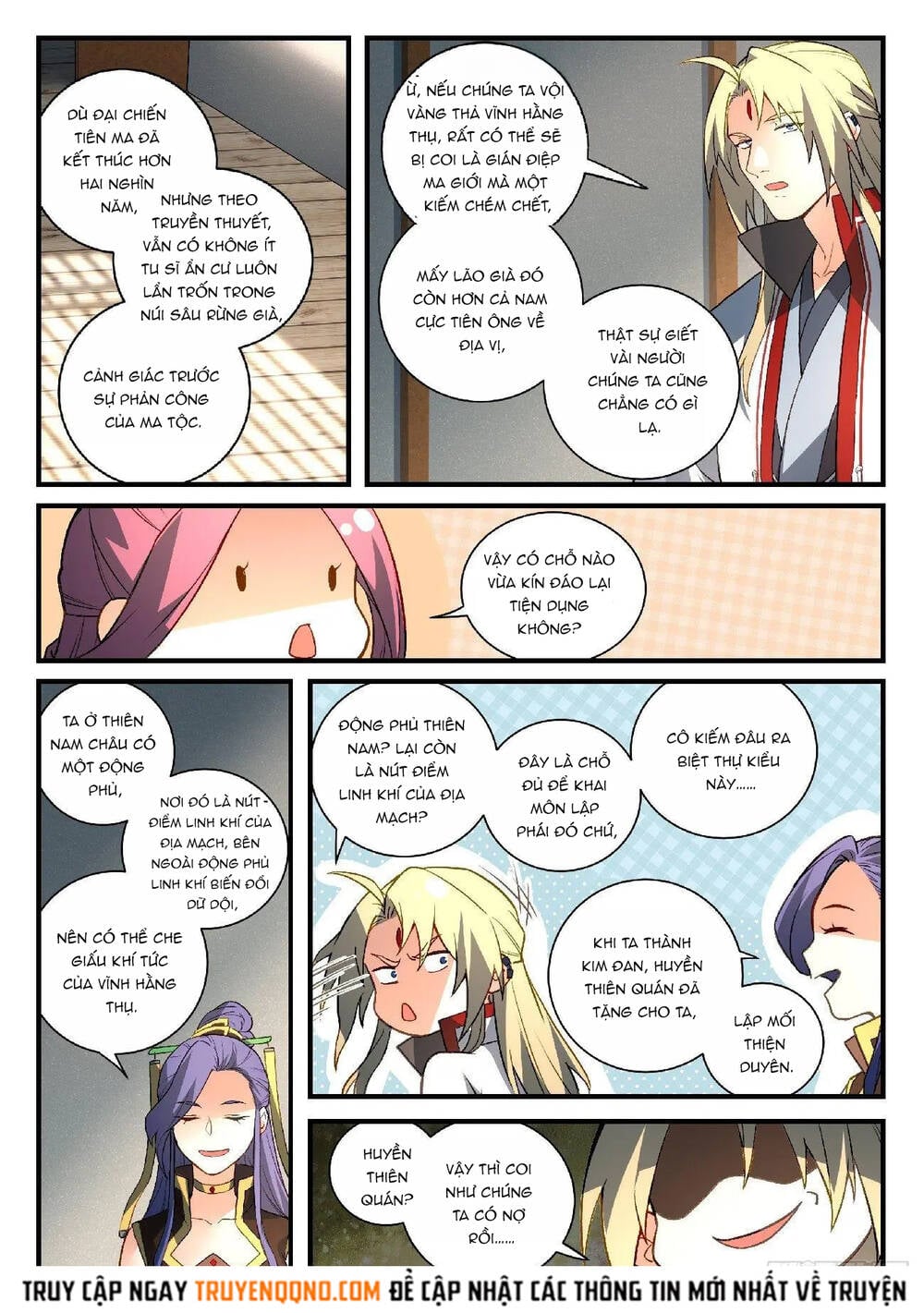 Trước Kia Có Tòa Linh Kiếm Sơn Chap 594 - Next Chap 595