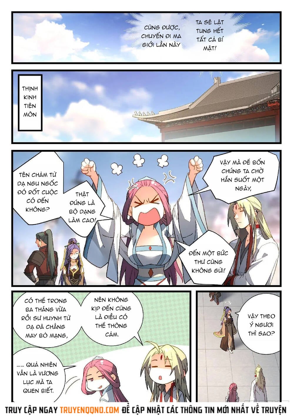 Trước Kia Có Tòa Linh Kiếm Sơn Chap 594 - Next Chap 595