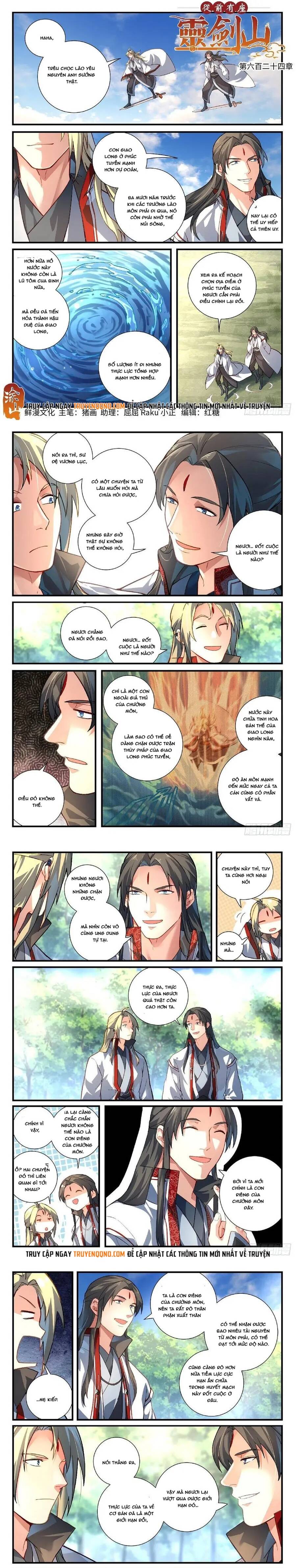 Trước Kia Có Tòa Linh Kiếm Sơn Chap 623 - Next Chap 624