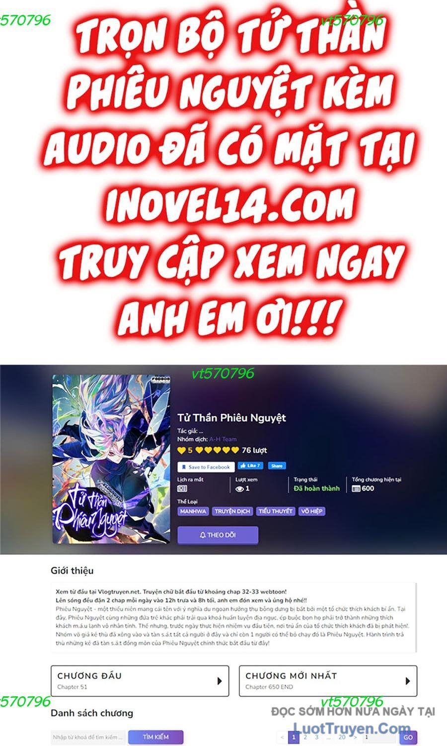 Tử Thần Phiêu Nguyệt Chap 108 - Next Chap 109