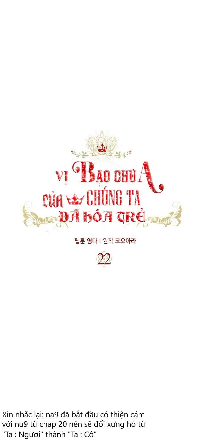 Vị Bạo Chúa Của Chúng Ta Đã Hóa Trẻ Chap 22 - Next Chap 23
