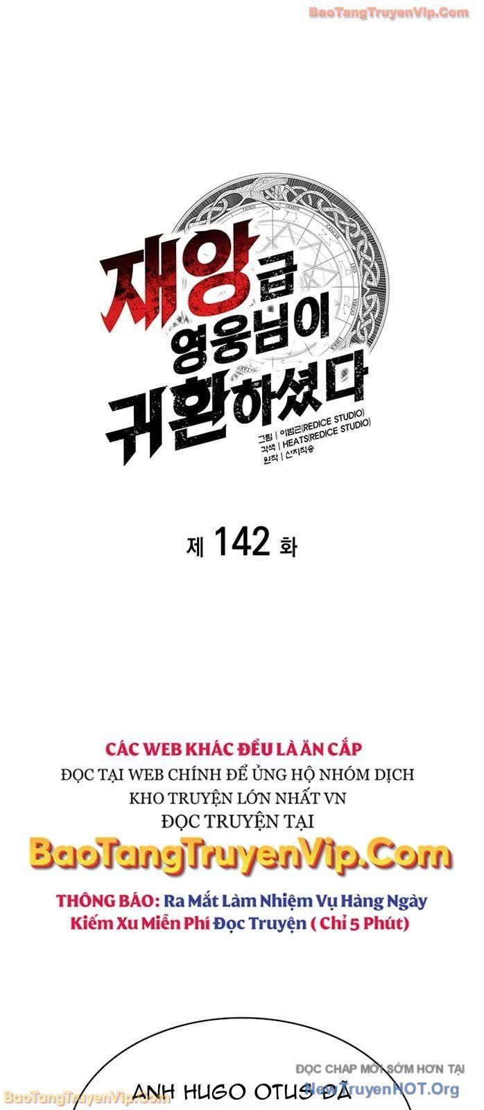 Vị Vua Mạnh Nhất Đã Trở Lại Chap 142 - Next Chap 143