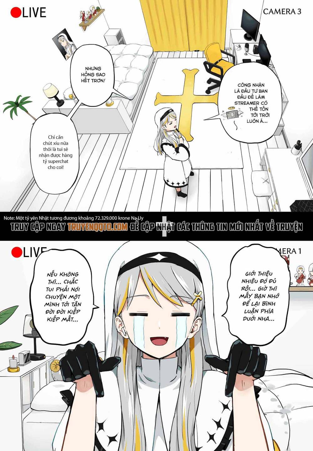 Vtuber Savior ✟ Messiah-Chan Chap 1 - Next Chap 2