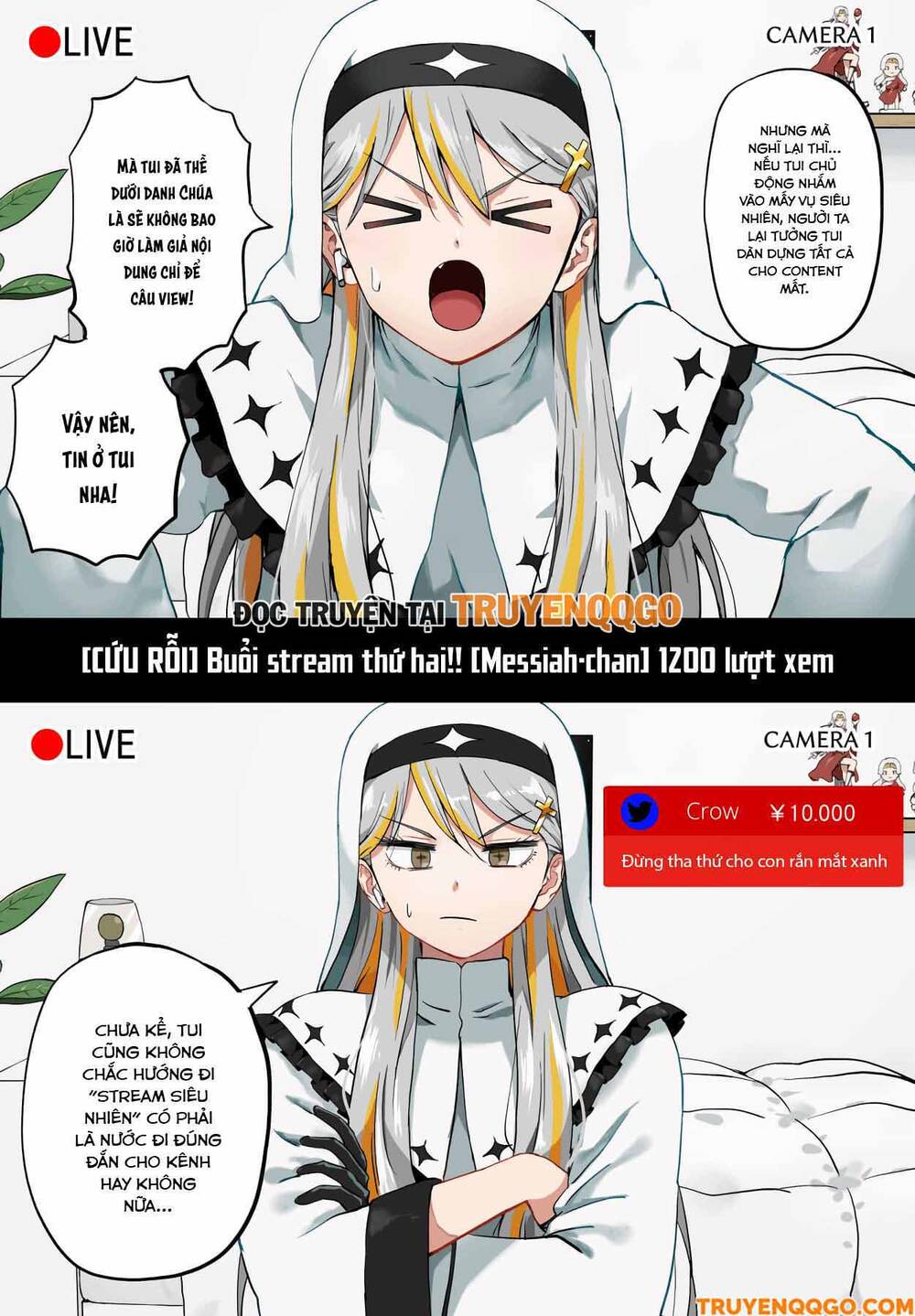 Vtuber Savior ✟ Messiah-Chan Chap 11 - Next Chap 12