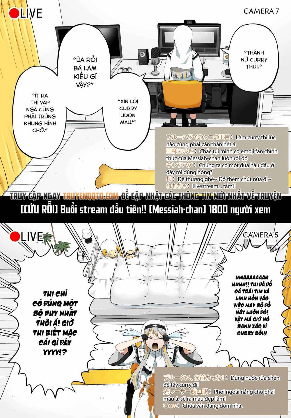 Vtuber Savior ✟ Messiah-Chan Chap 3 - Next Chap 4