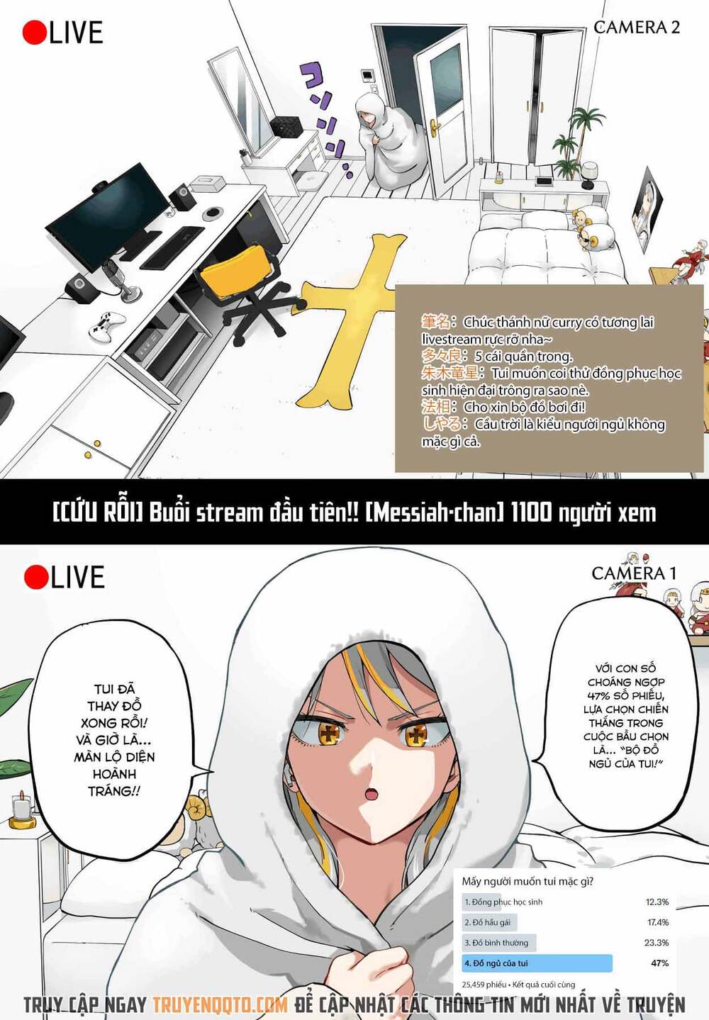 Vtuber Savior ✟ Messiah-Chan Chap 4 - Next Chap 5