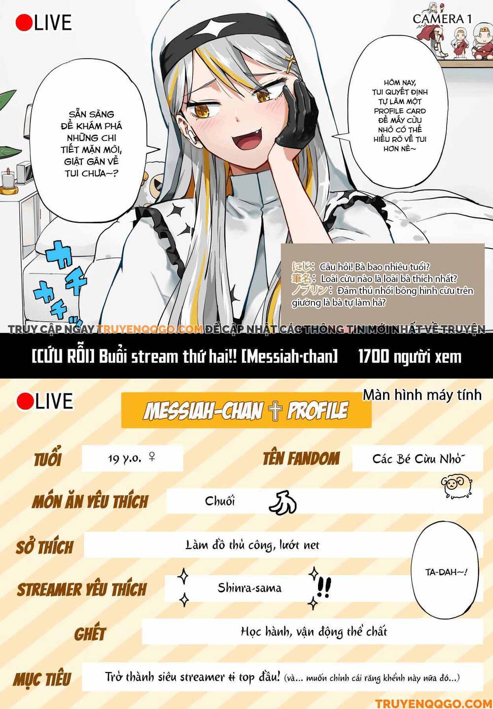 Vtuber Savior ✟ Messiah-Chan Chap 7 - Next Chap 8