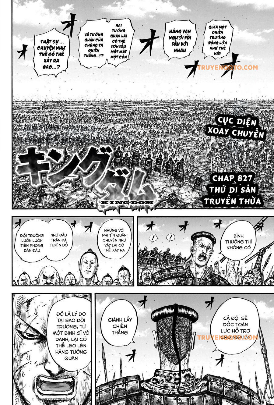 Vương Giả Thiên Hạ Chap 827 - Next Chap 828