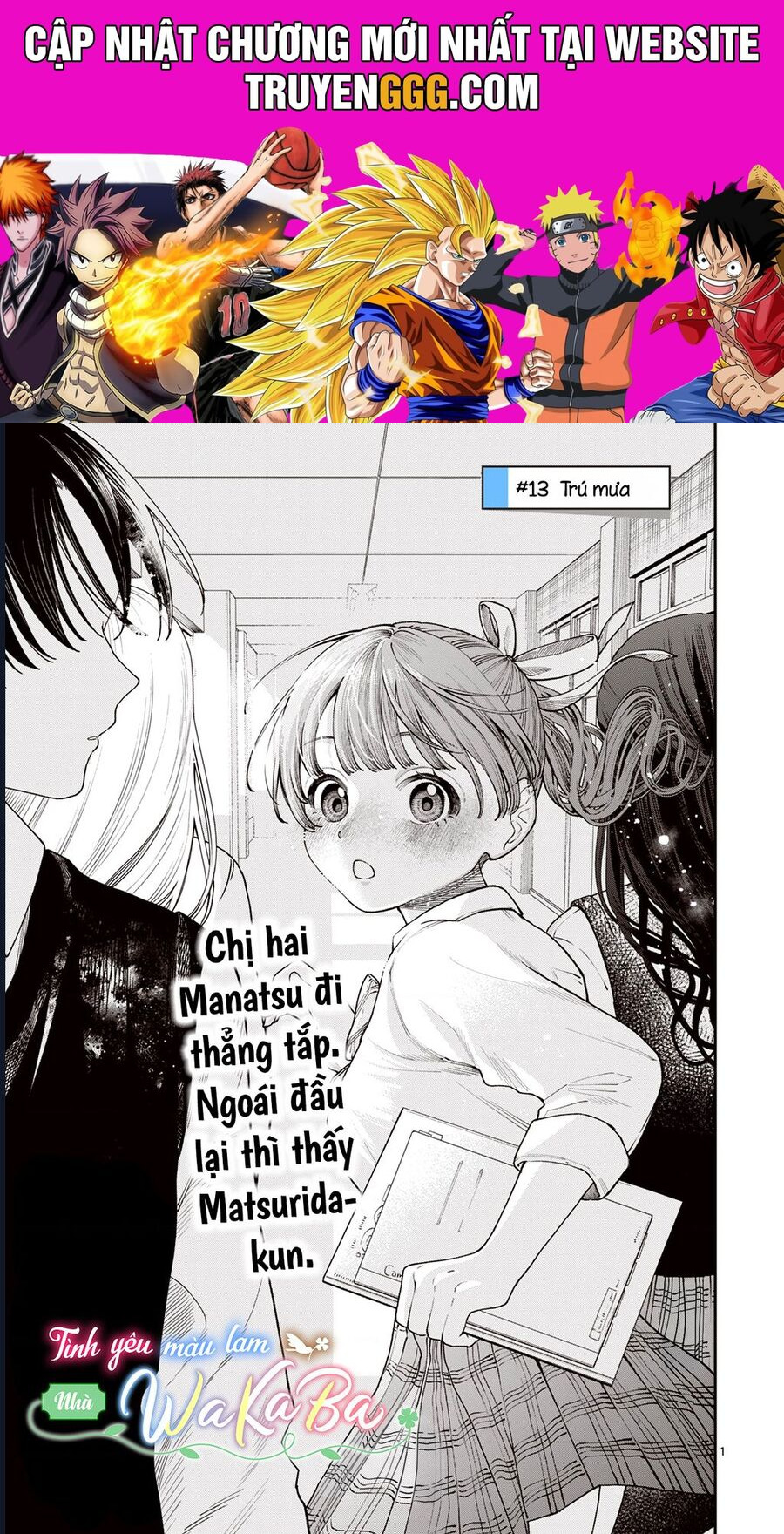 Wakaba-Sanchi No Aoi Koi Chap 13 - Next Chap 14