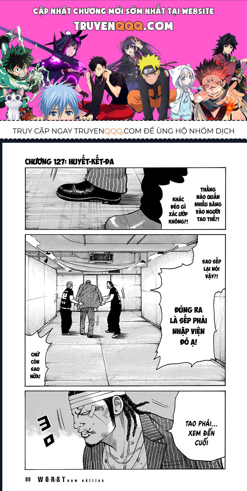 Worst Ấn Bản Mới Chap 127 - Next Chap 128
