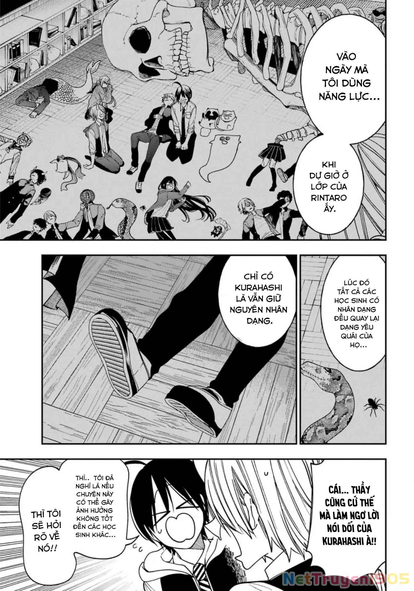 Youkai Gakkou no Sensei Hajimemashita! Chap 125 - Next Chap 126