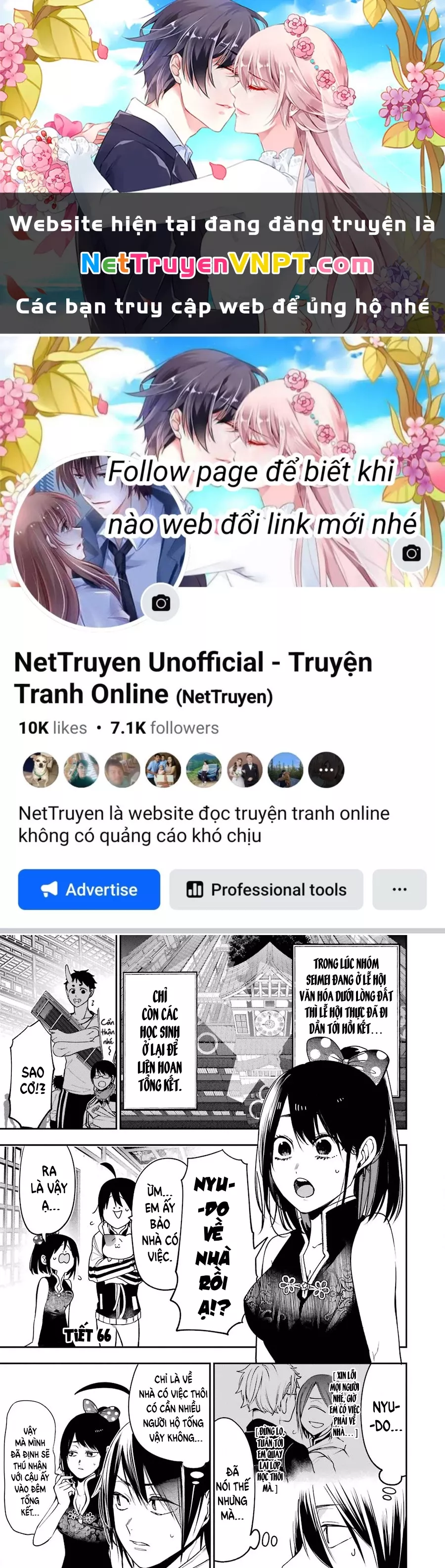 Youkai Gakkou no Sensei Hajimemashita! Chap 66 - Next Chap 67