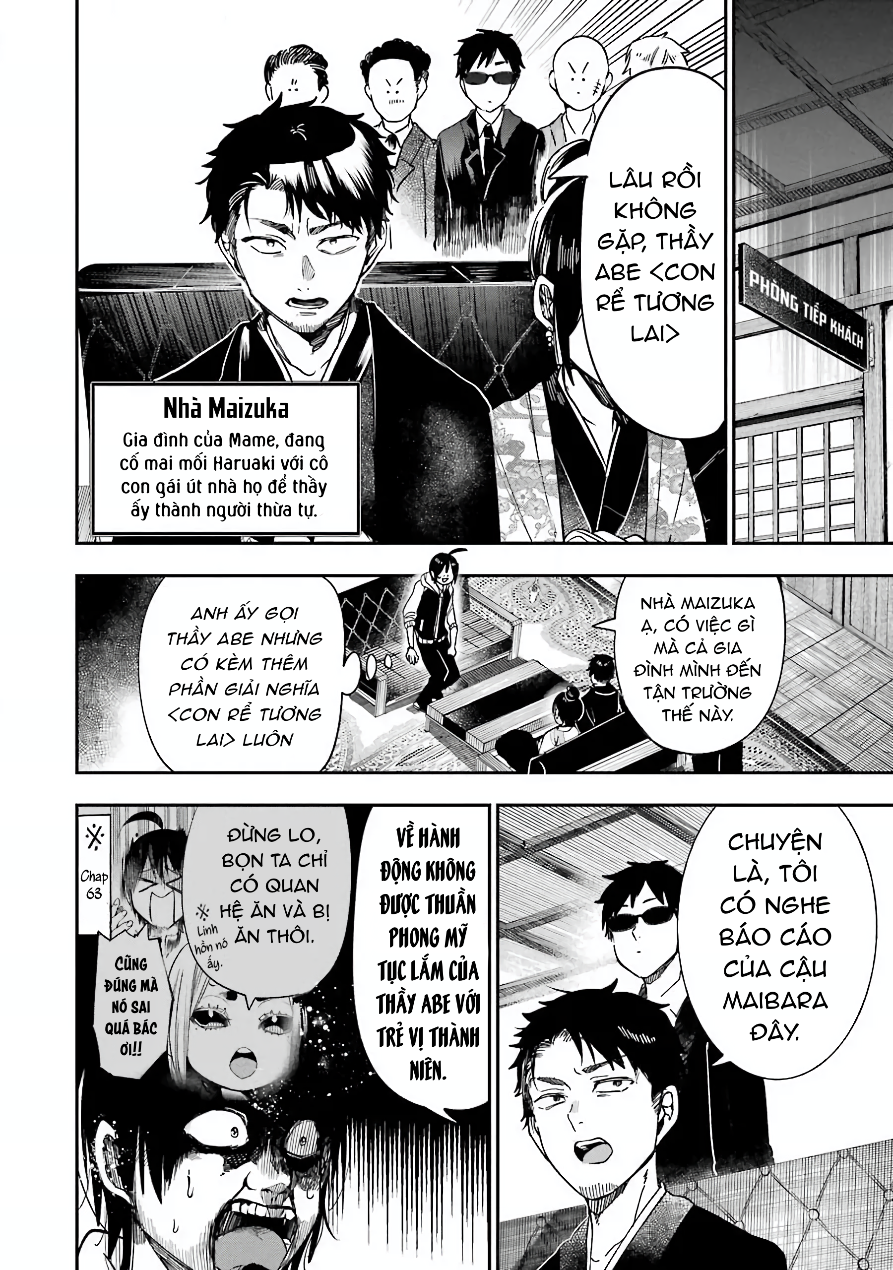 Youkai Gakkou no Sensei Hajimemashita! Chap 67 - Next Chap 68