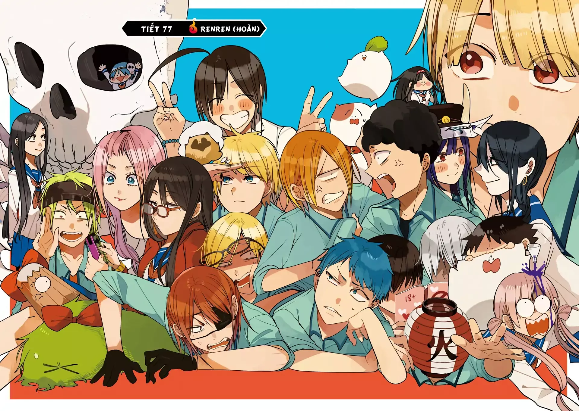 Youkai Gakkou no Sensei Hajimemashita! Chap 77 - Next Chap 78