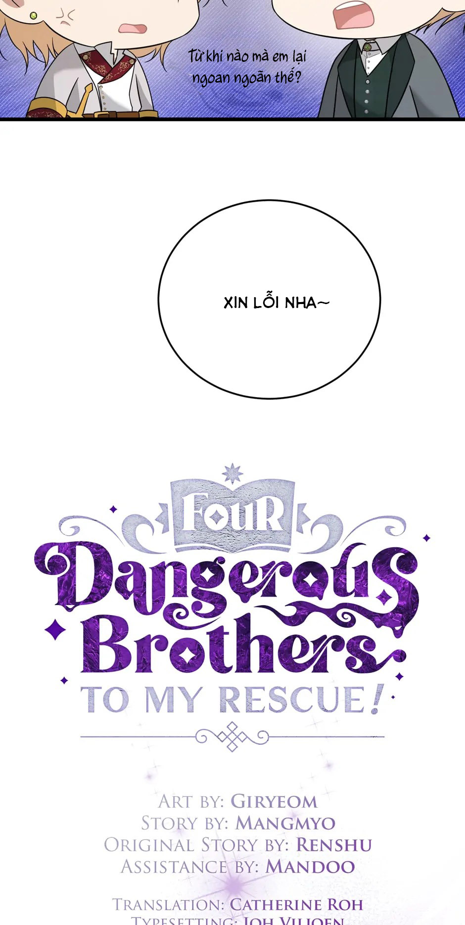 4 Người Anh Trai Nguy Hiểm Của Tôi Chap 89 - Next Chap 90