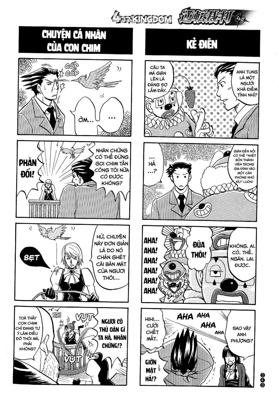 Ace Attorney 1&2 4Koma Kingdom Chap 5 - Next Chap 6
