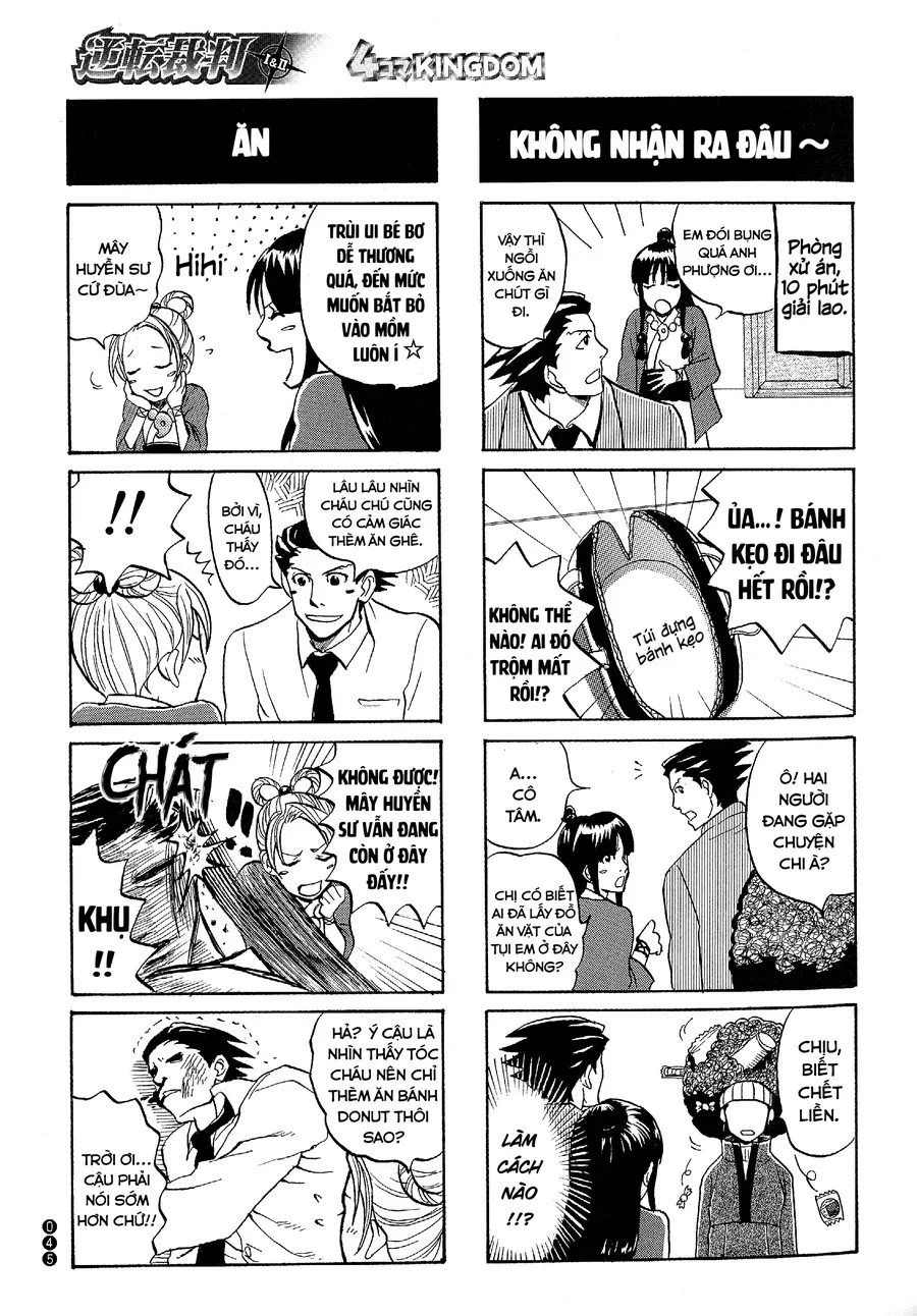 Ace Attorney 1&2 4Koma Kingdom Chap 5 - Next Chap 6