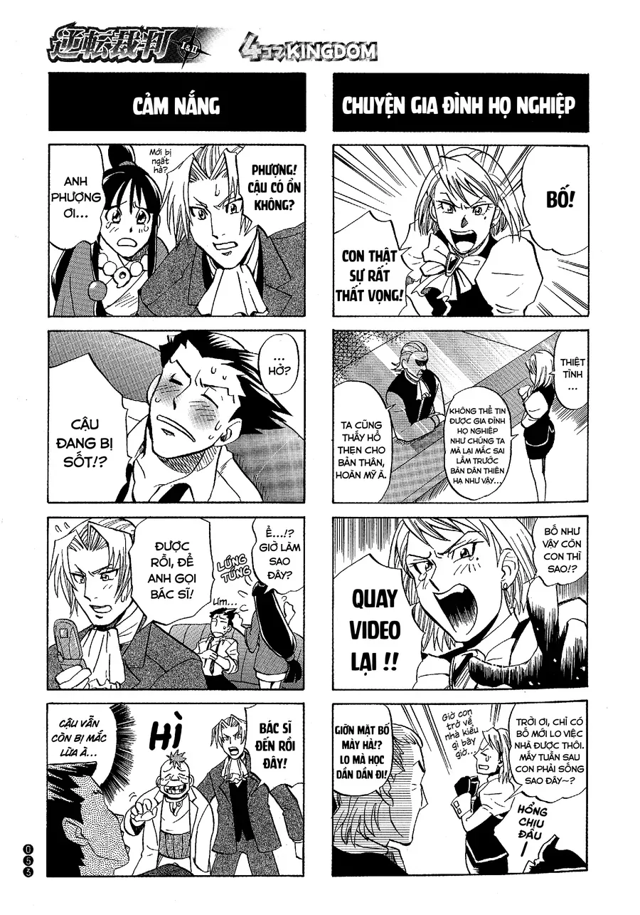 Ace Attorney 1&2 4Koma Kingdom Chap 6 - Next Chap 7