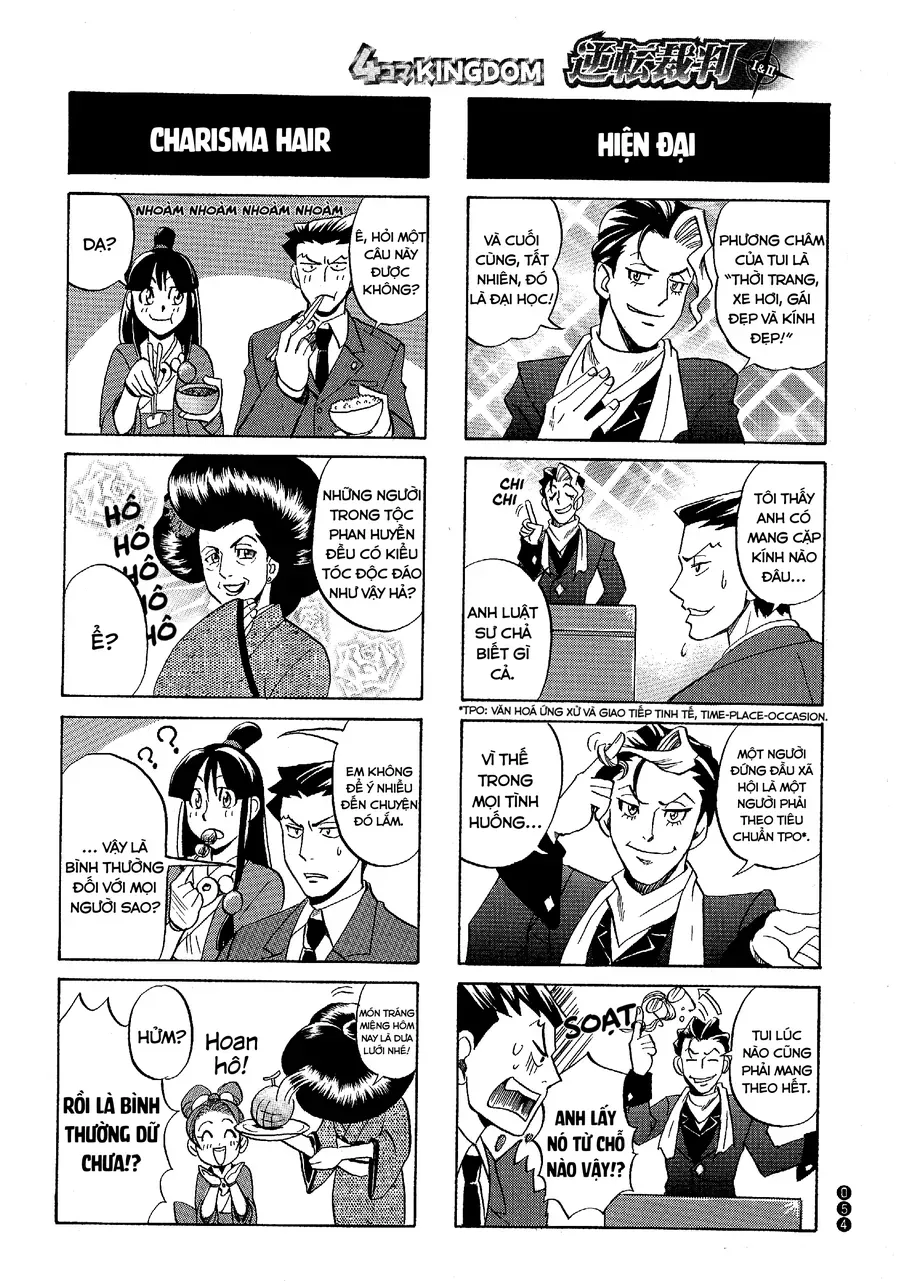 Ace Attorney 1&2 4Koma Kingdom Chap 6 - Next Chap 7