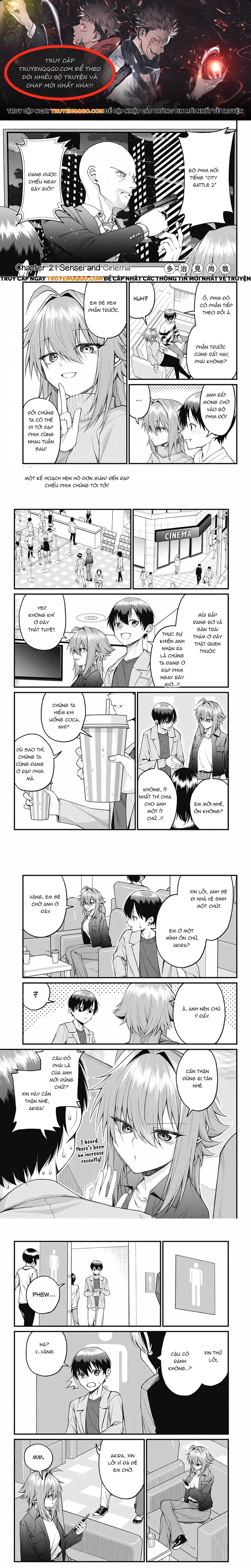 Akanabe-Sensei Chẳng Biết Xấu Hổ Là Gì Chap 21 - Next Chap 22