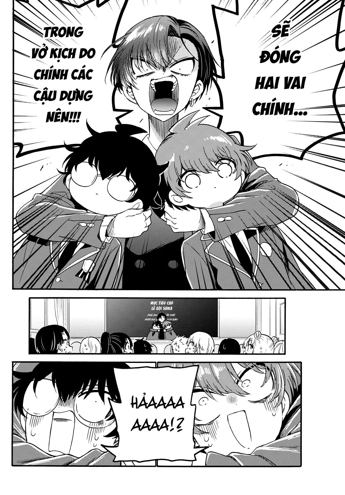 Ba Chị Em Nhà Mikadono Dễ Đối Phó Thật Đấy Chap 159 - Next Chap 160