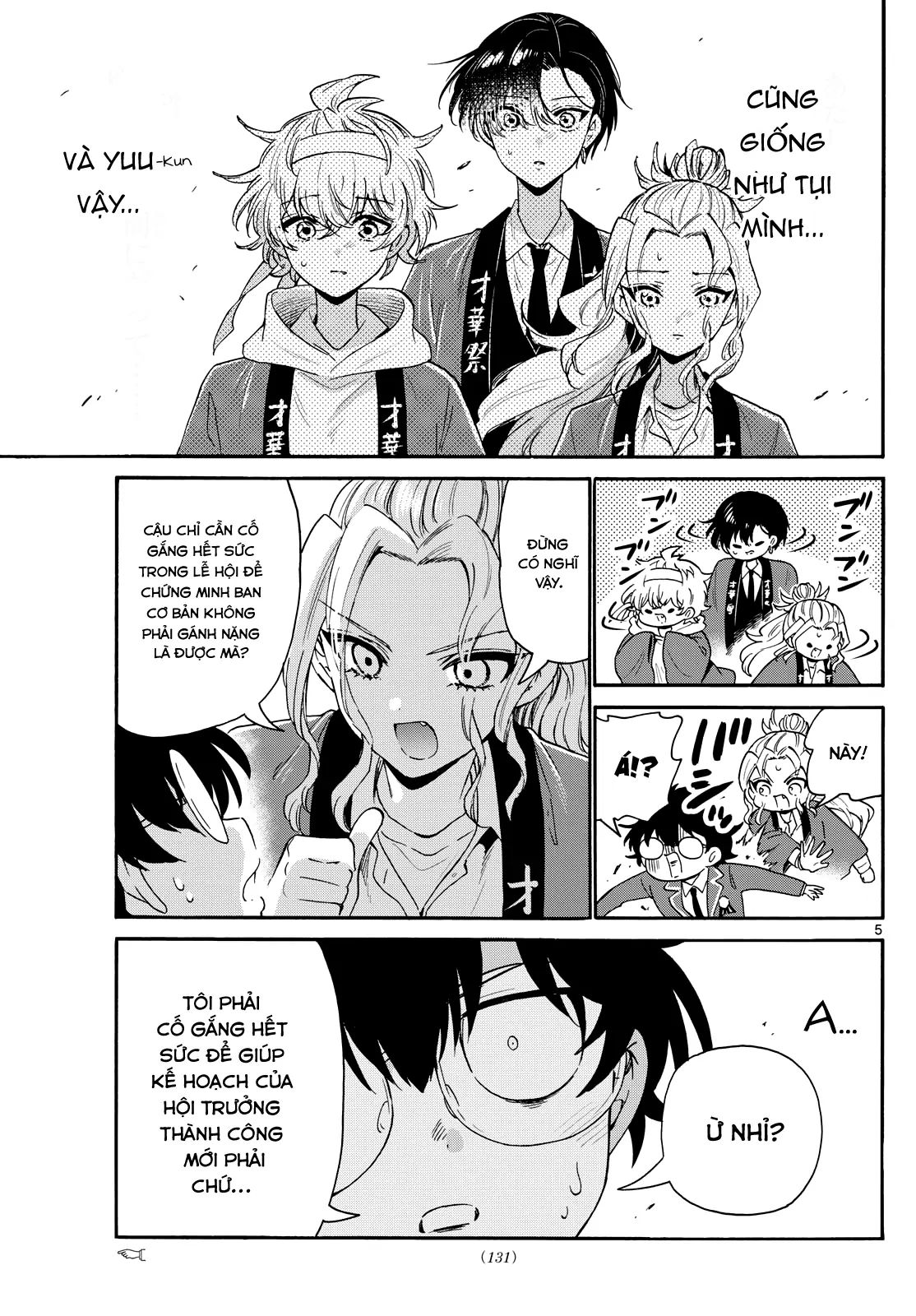 Ba Chị Em Nhà Mikadono Dễ Đối Phó Thật Đấy Chap 159 - Next Chap 160