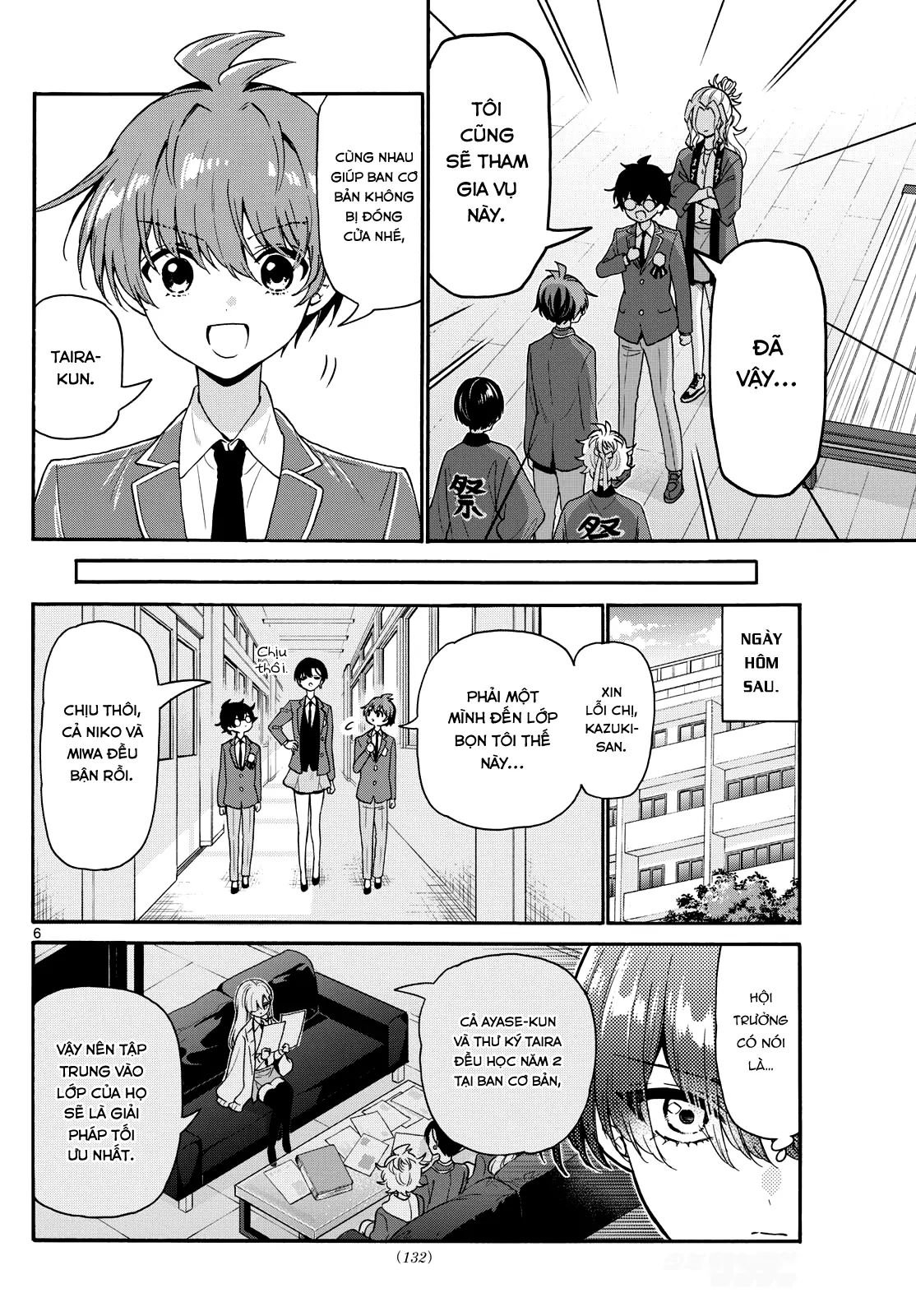 Ba Chị Em Nhà Mikadono Dễ Đối Phó Thật Đấy Chap 159 - Next Chap 160