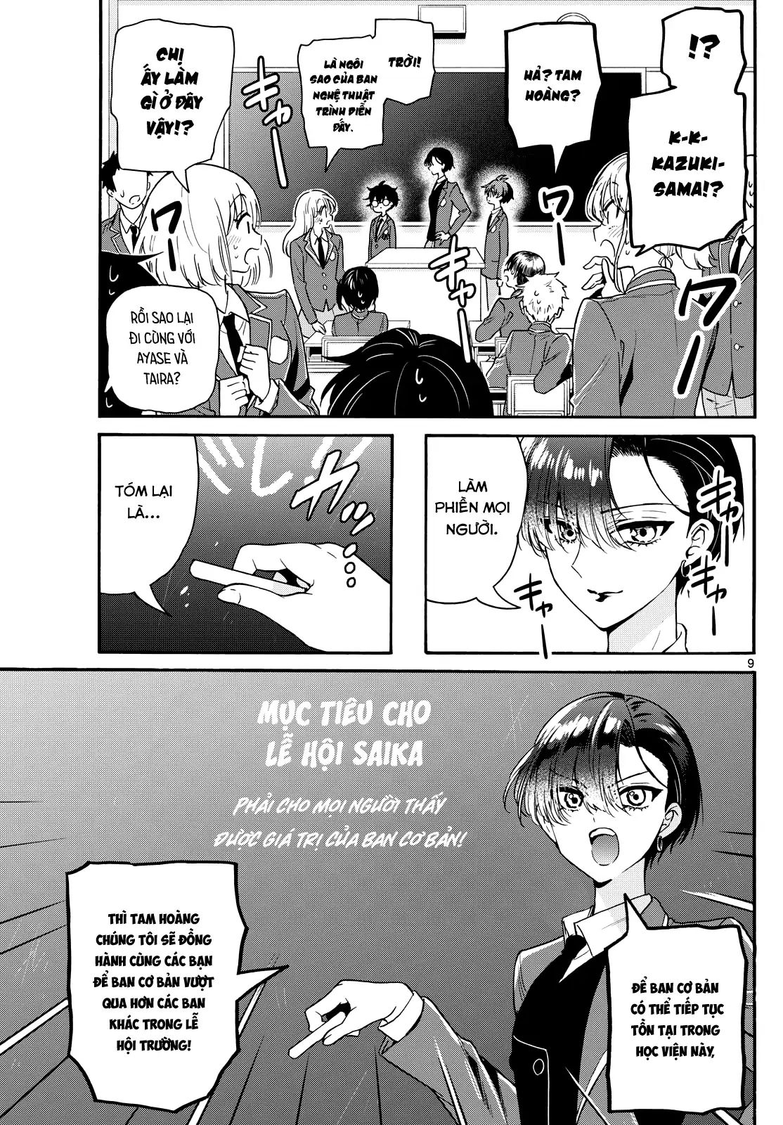 Ba Chị Em Nhà Mikadono Dễ Đối Phó Thật Đấy Chap 159 - Next Chap 160