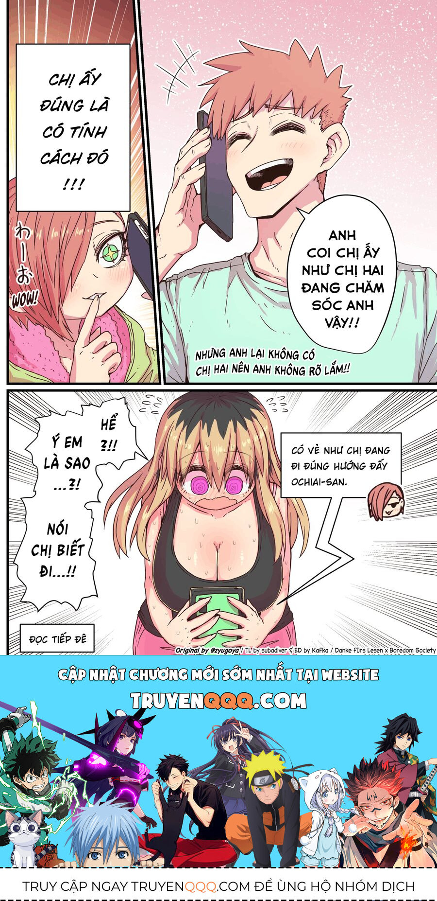 Bà Chị Goá Chồng Mít Ướt Nhà Bên Chap 12 - Next Chap 13