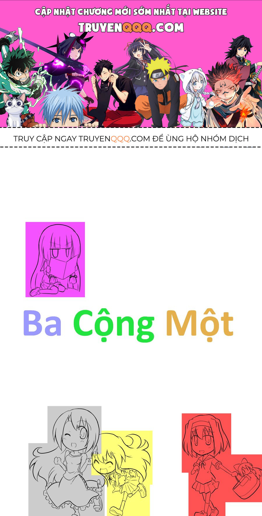 Ba Cộng Một Chap 13 - Next Chap 14
