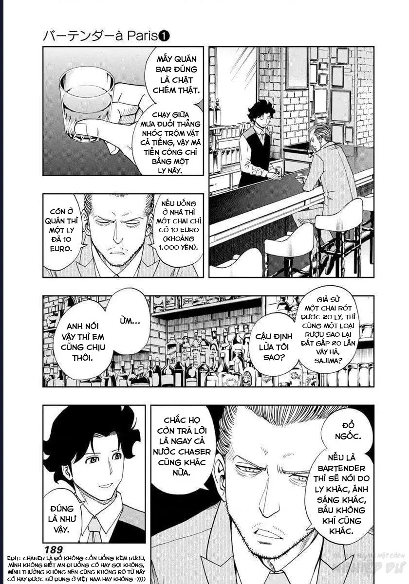 Bartender À Paris Chap 7 - Next Chap 8