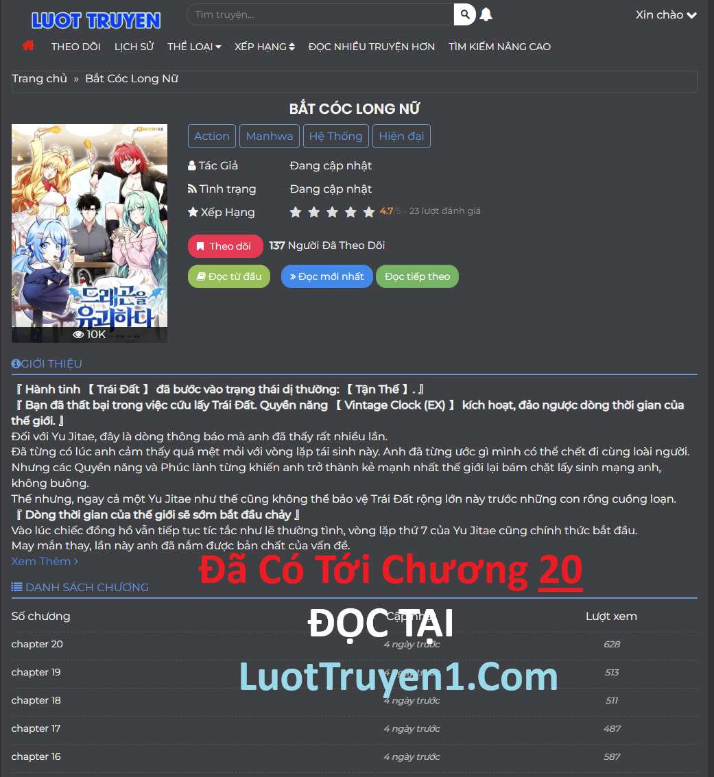 Bắt Cóc Long Nữ Chap 16 - Next Chap 17