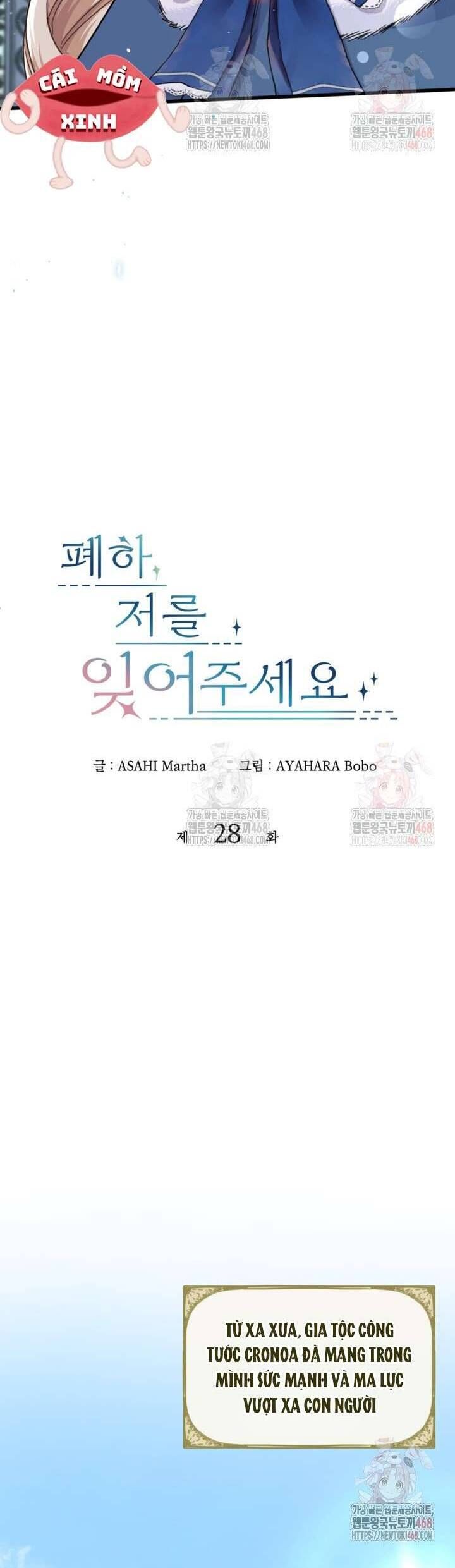 Bệ Hạ, Xin Hãy Quên Tôi Đi Chap 28 - Next Chap 29