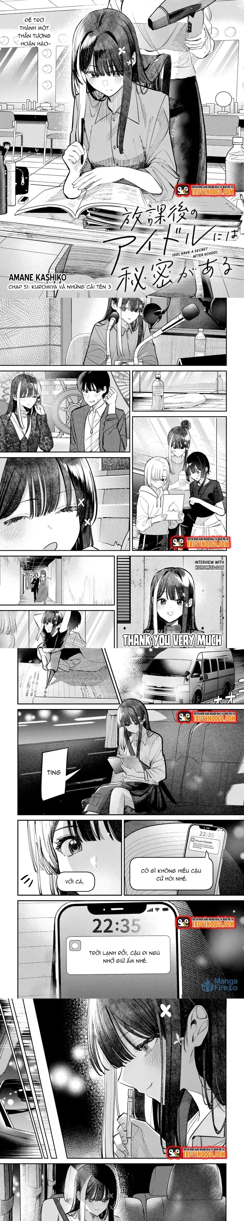 Bí Mật Của Idol, Sau Giờ Học Chap 51 - Next Chap 52
