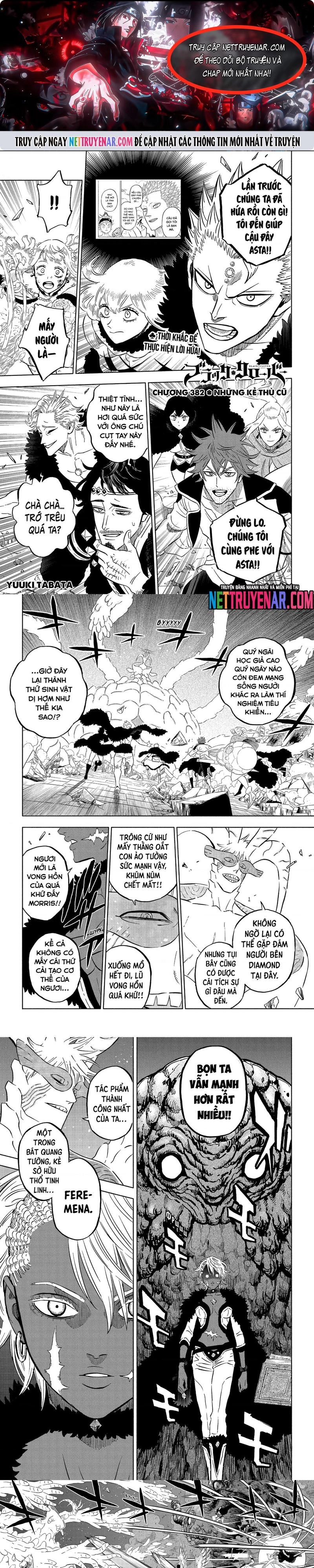 Black Clover - Thế Giới Phép Thuật Chap 382 - Next Chap 383