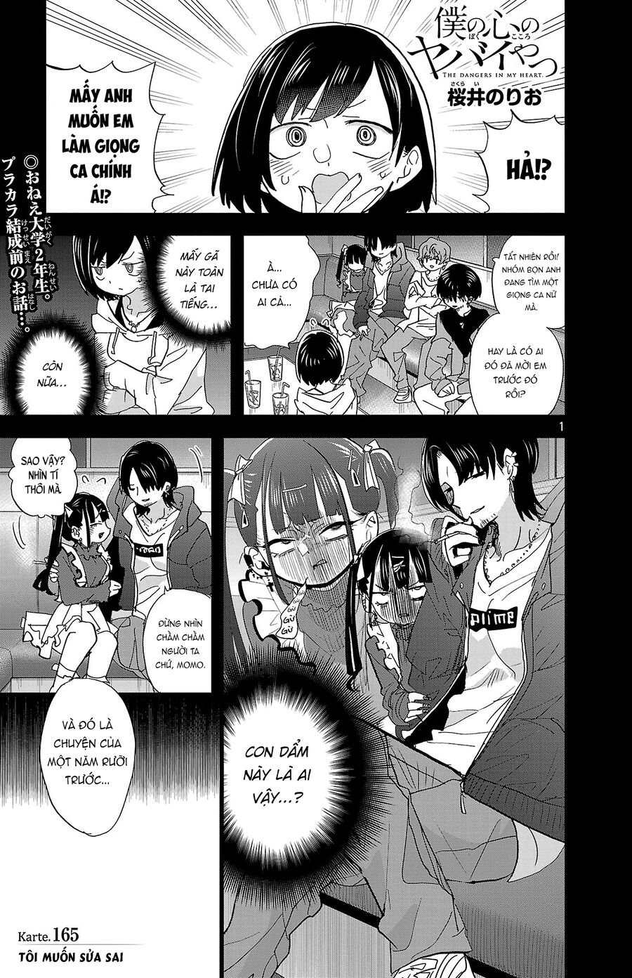 Boku No Kokoro Yabai Yatsu Chap 165 - Next Chap 166