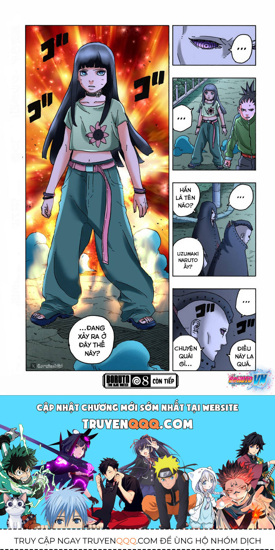Boruto: Hai Cơn Lốc Xanh Chap 8 - Next Chap 9