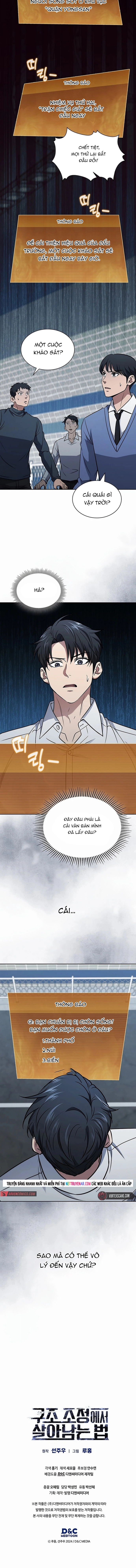Cách Sống Sót Sau Quá Trình Tái Cơ Cấu Chap 41 - Next Chap 42