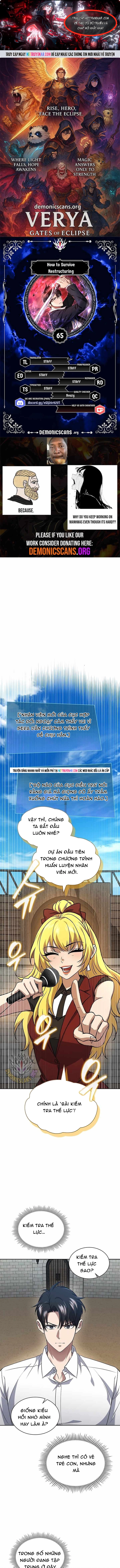 Cách Sống Sót Sau Quá Trình Tái Cơ Cấu Chap 65 - Next Chap 66