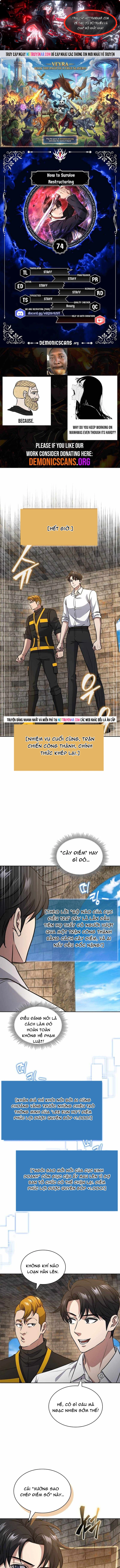 Cách Sống Sót Sau Quá Trình Tái Cơ Cấu Chap 74 - Next Chap 75