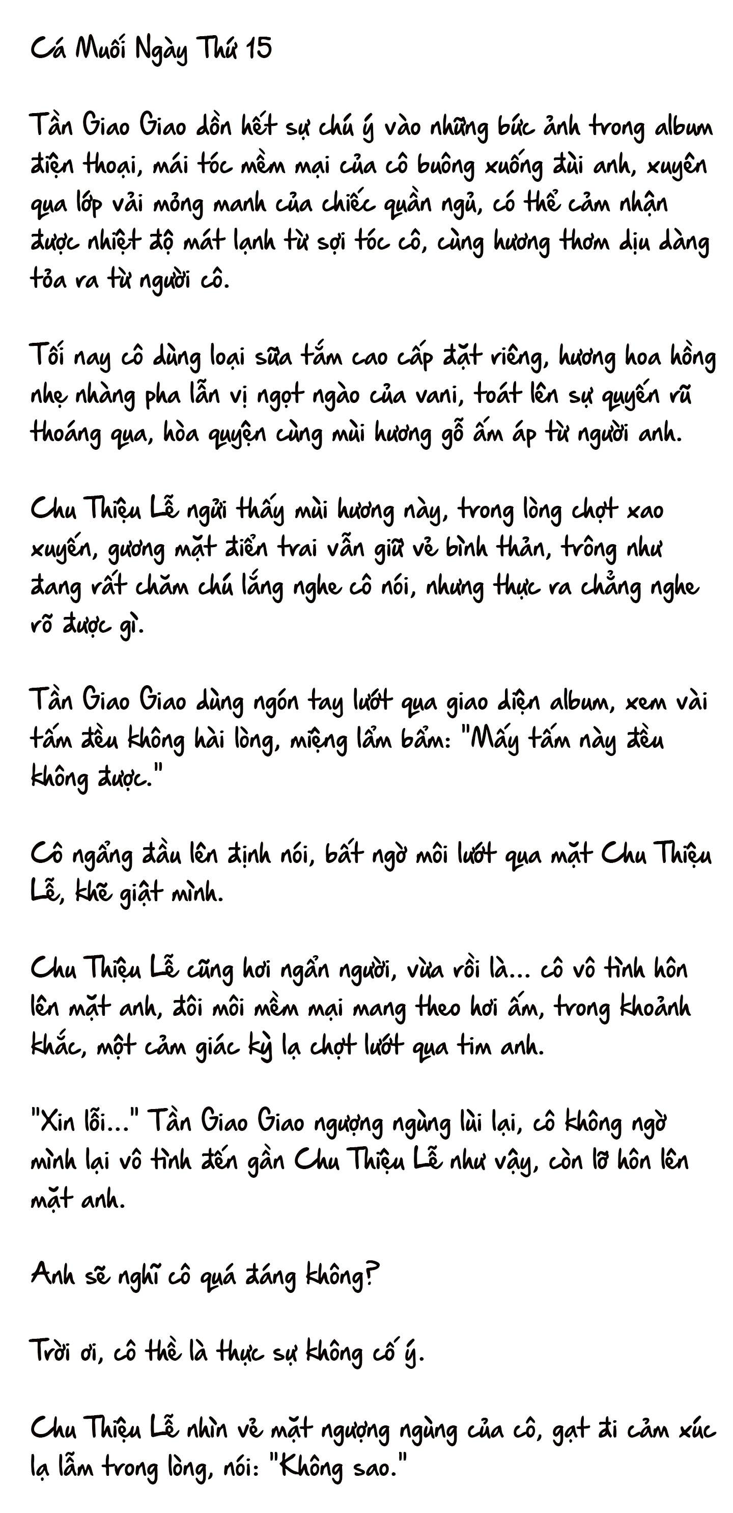 Cặp Đôi Hào Môn , Làm Cá Mặn Ở Show Hẹn Hò Chap 15 - Next Chap 16