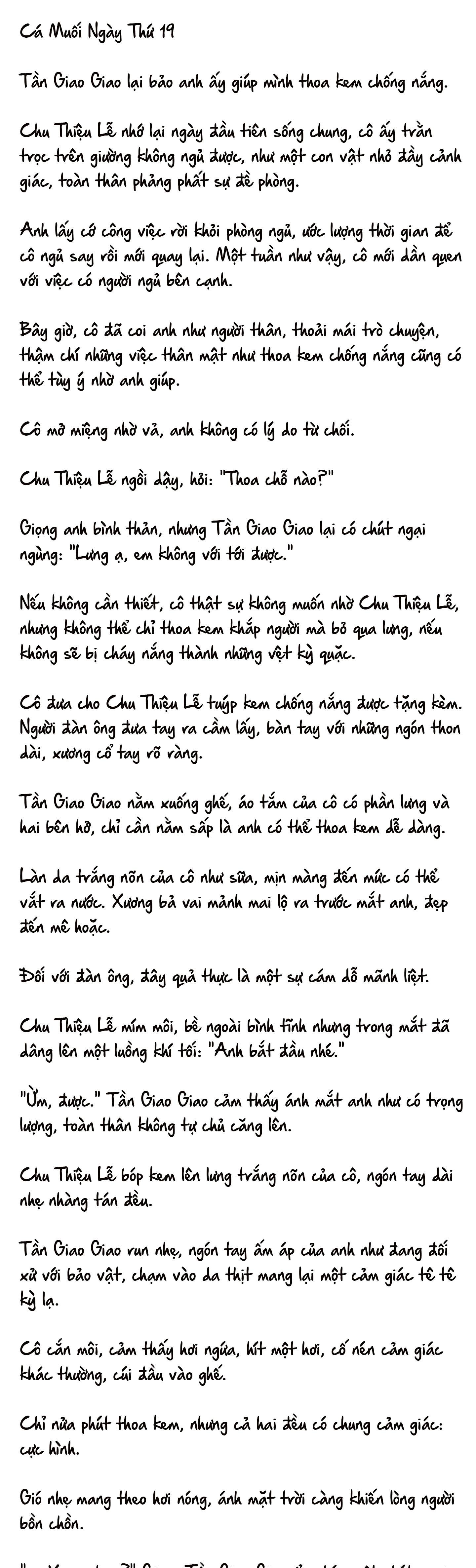 Cặp Đôi Hào Môn , Làm Cá Mặn Ở Show Hẹn Hò Chap 19 - Next Chap 20